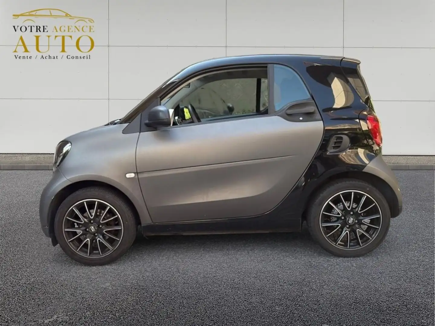 smart forTwo II Coupe 1.0i - 71ch S&S - Passion Gris - 2