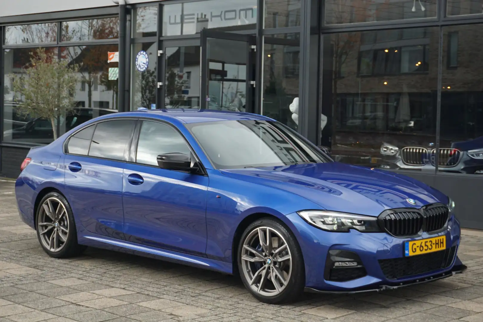 BMW 320 3-serie 320i Executive Edition | M pakket | H&K | Blauw - 1