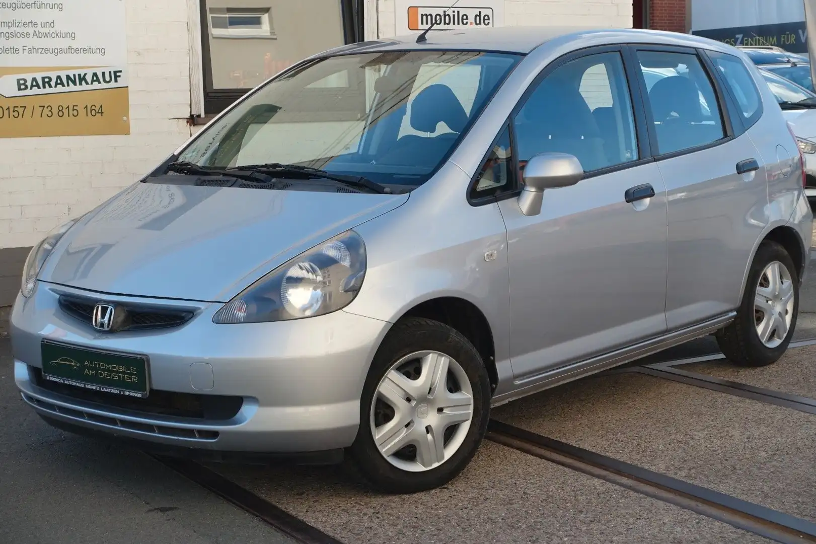 Honda Jazz 1.4 LS*KLIMA*SERVO*eFh*ZV*TÜV+SERVICE NEU*1 Argent - 2
