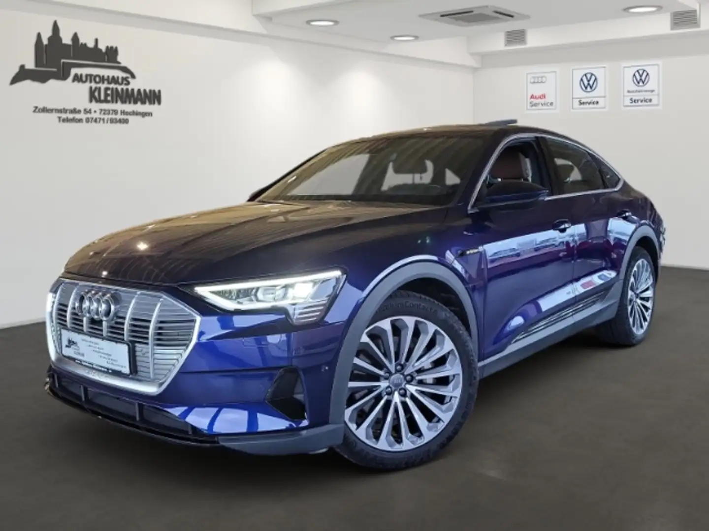 Audi e-tron basis Sportback 50 quattro basis,Tour,Head-up,Pano Bleu - 1