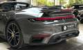 Porsche 911 Turbo S Cabriolet*Carbon*Lift*Burmester* Gris - thumbnail 10