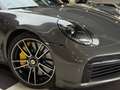 Porsche 911 Turbo S Cabriolet*Carbon*Lift*Burmester* Gris - thumbnail 5