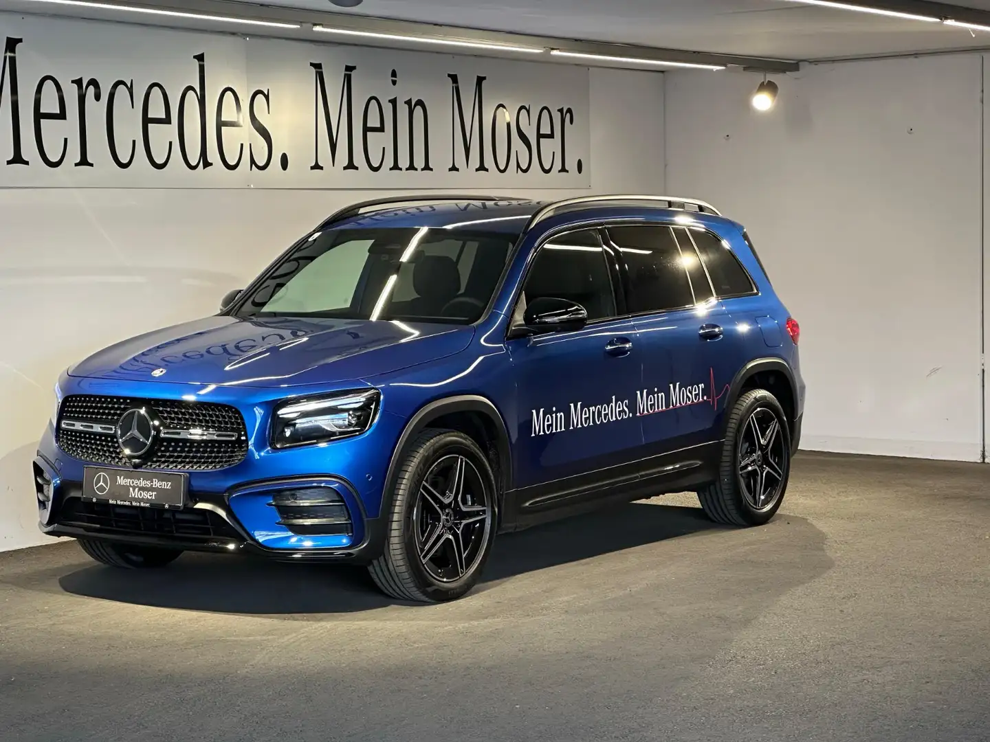 Mercedes-Benz GLB 200 d 4MATIC Österreich-Edition Blau - 2