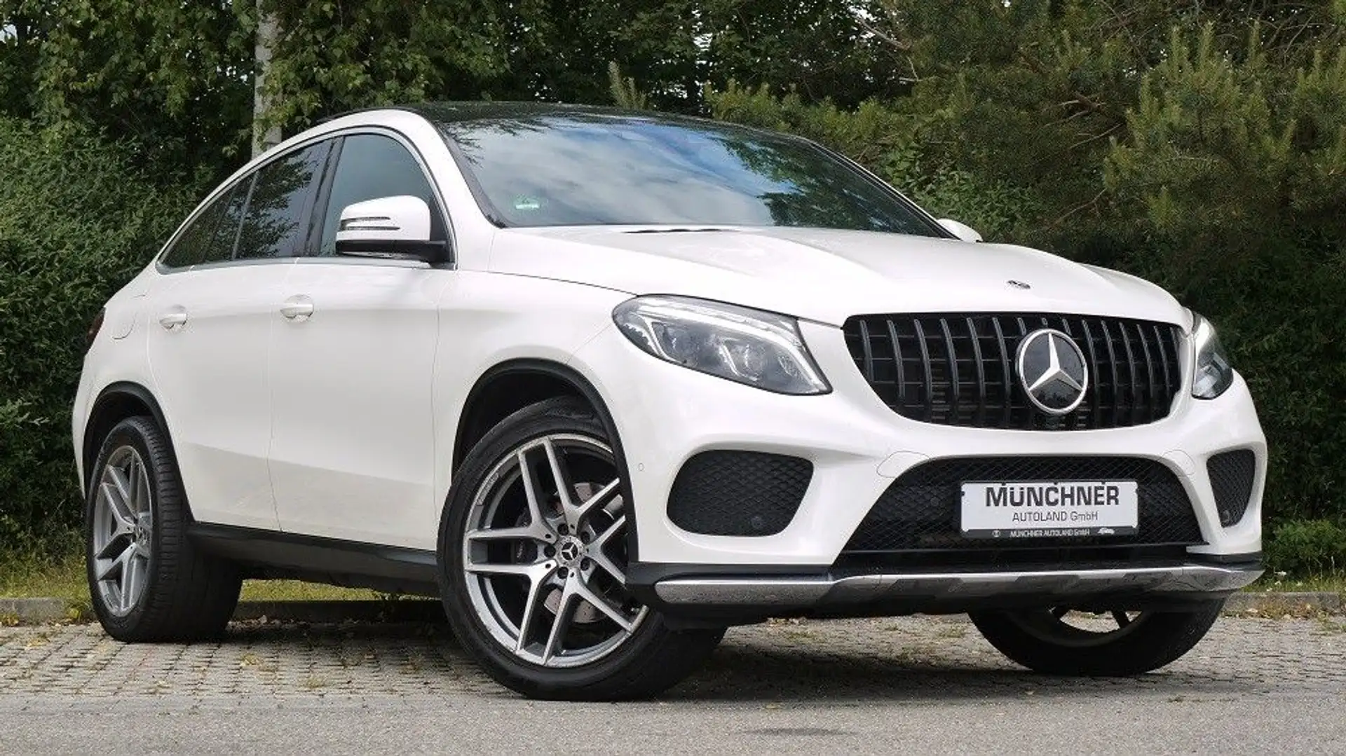 Mercedes-Benz GLE 350 d  Coupe 4Matic ///AMG/ Blanc - 1