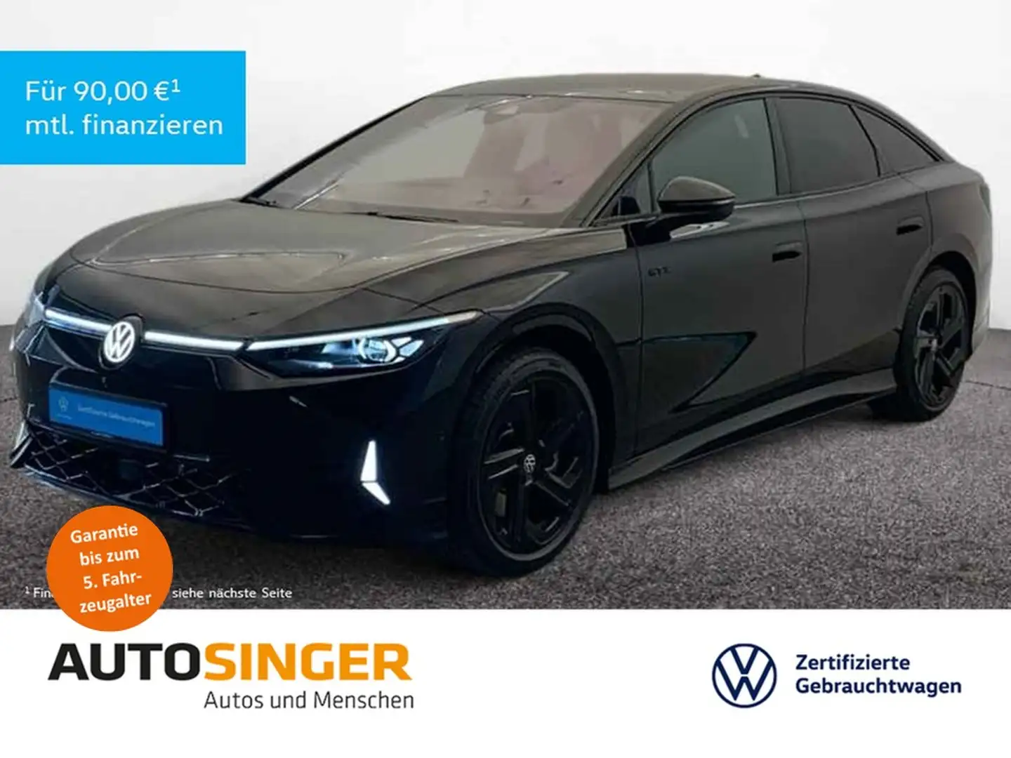 Volkswagen ID.7 GTX 4M *WÄRME*NAVI*ACC*AHK*HD-UP*AREA*SHZ* Noir - 1