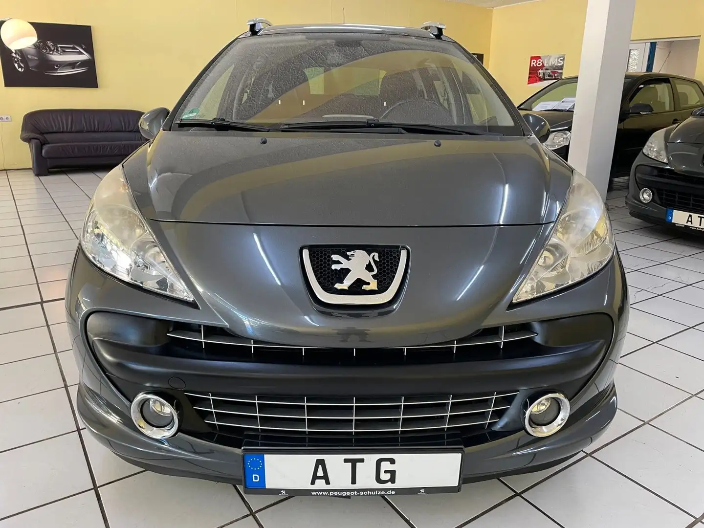 Peugeot 207 SW Sport 1.6, Klimaauto, P-Dach, PDC Grau - 2