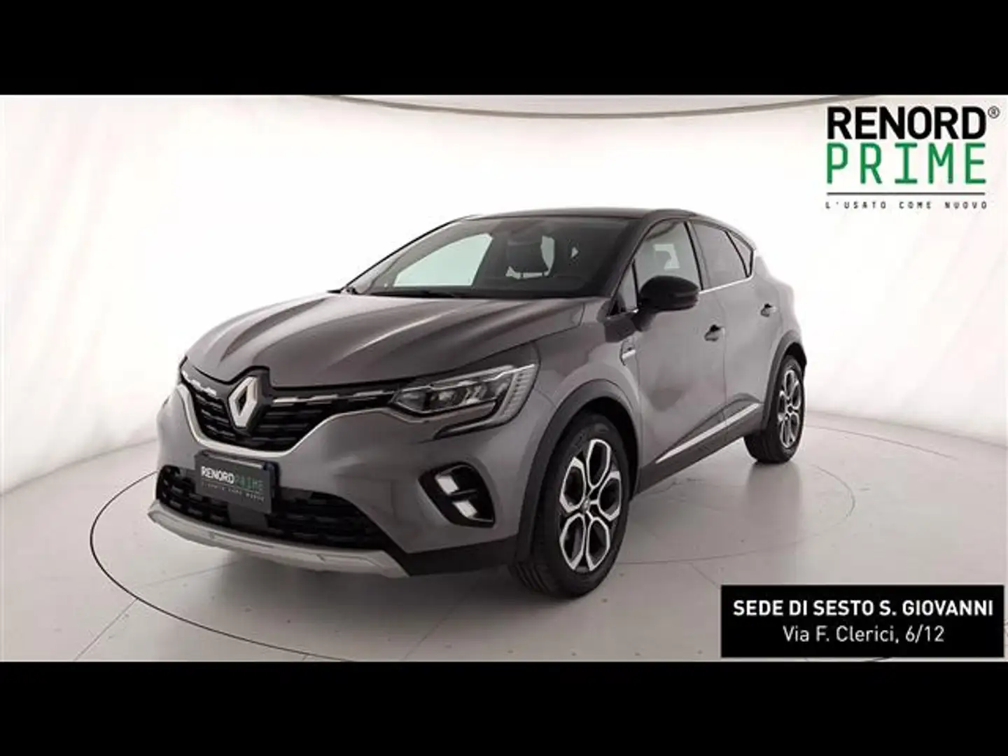 Renault Captur 1.0 tce Intens Gpl 100cv my21 Gris - 1