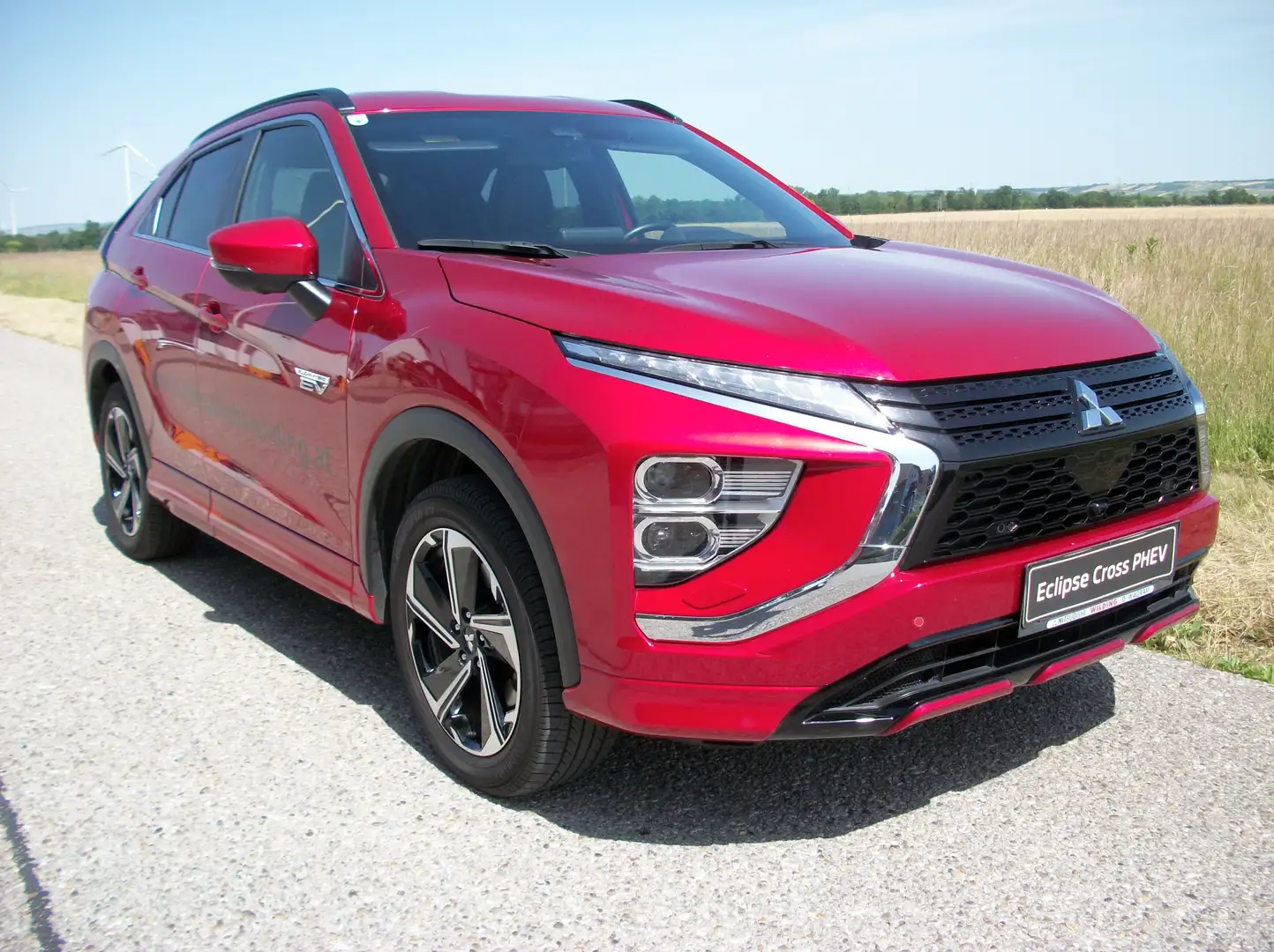Mitsubishi Eclipse Cross 2,4 PHEV 4WD Diamond CVT Aut. Rojo - 1