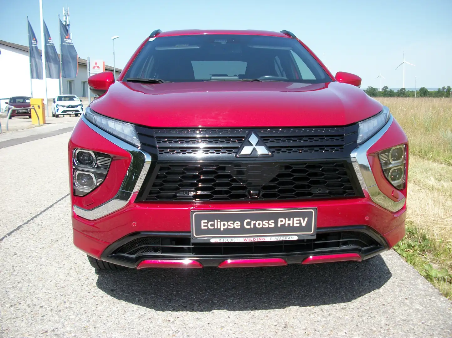 Mitsubishi Eclipse Cross 2,4 PHEV 4WD Diamond CVT Aut. Rojo - 2