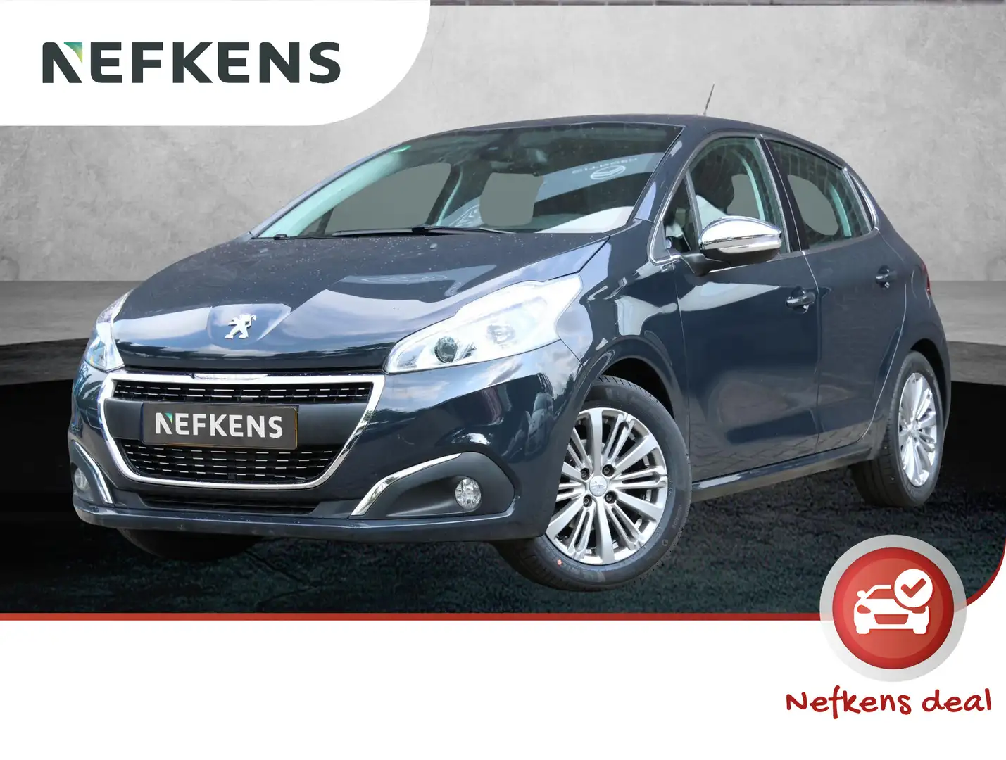 Peugeot 208 Blue Lease Allure 82pk | Navigatie | 16" Lichtmeta Gris - 1
