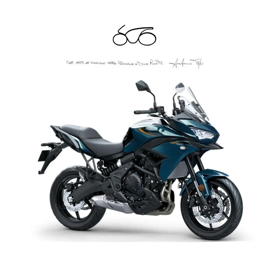 Kawasaki Versys 650 . Blu/Azzurro - 1