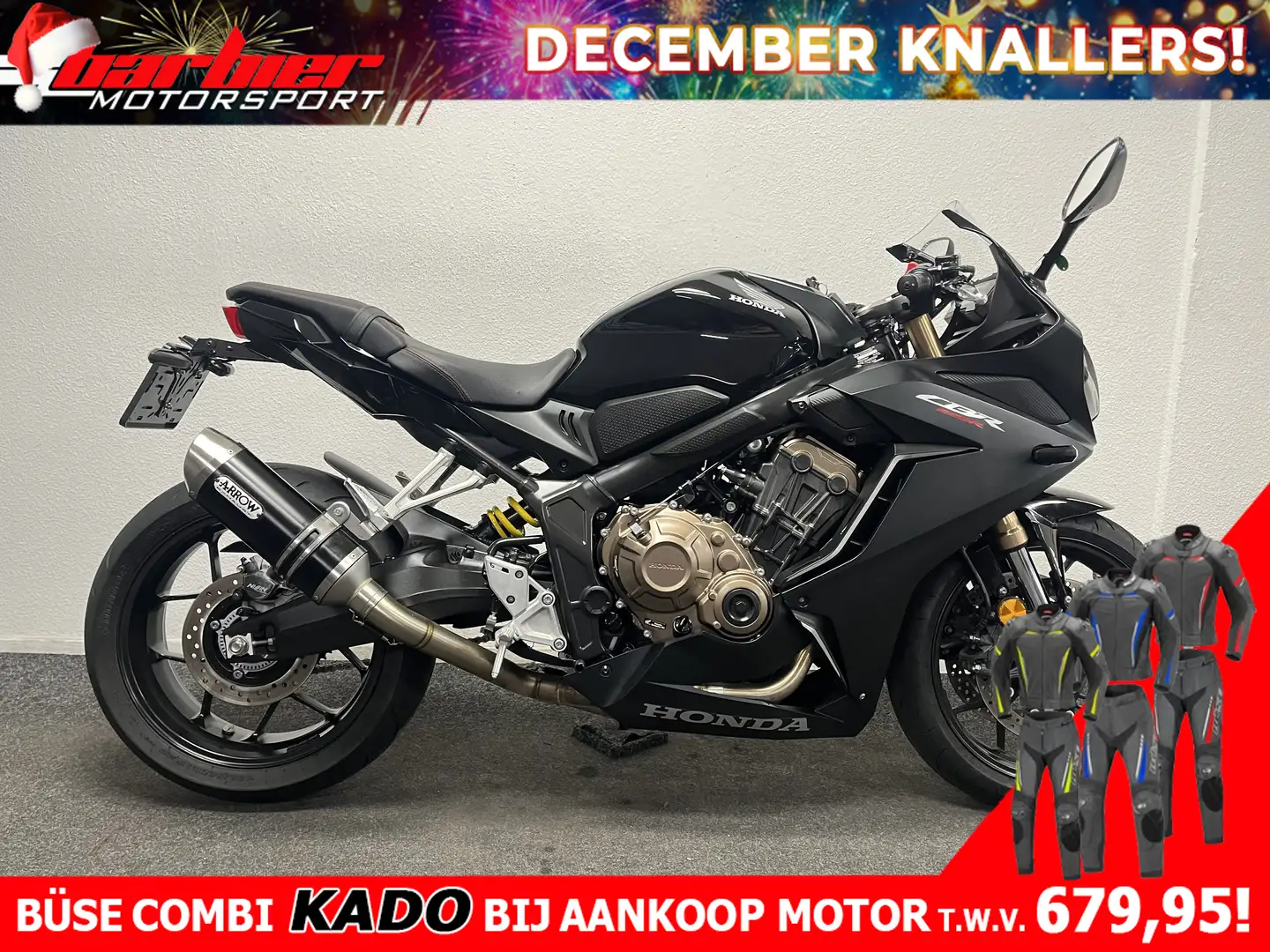 Honda CBR 650 R Schwarz - 1