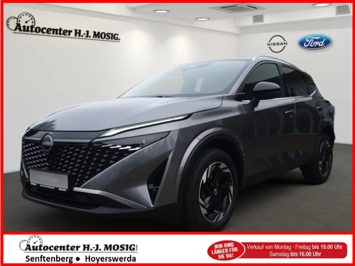 Nissan Qashqai Automatik N-Connecta / Komfort- & Winter Gris - 1