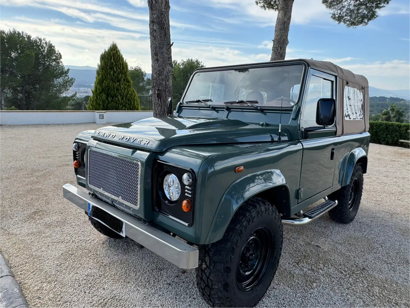 Land Rover Defender 90TDI Techo Lona - 1