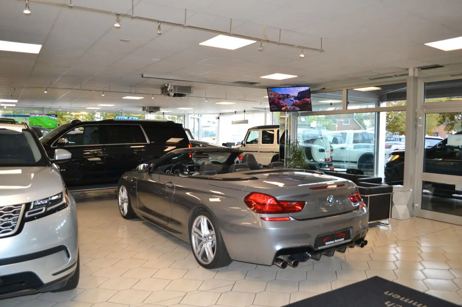 BMW 640 Baureihe 6 Cabrio 640 d xDrive Grau - 2