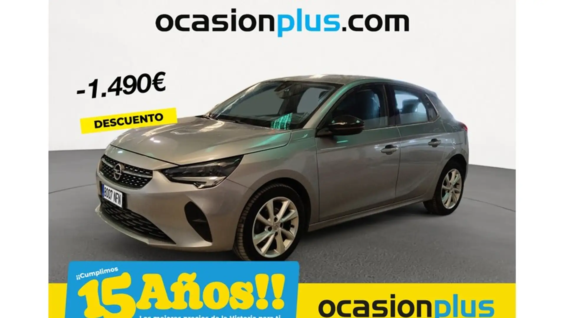 Opel Corsa 1.2T XHL S/S Elegance 100 Gris - 1