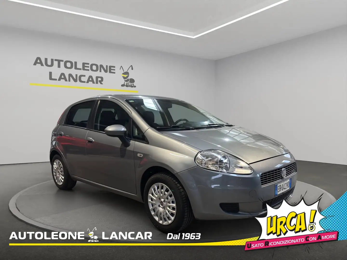 Fiat Grande Punto 5p 1.3 mjt Dynamic 75cv 1 PROPRIETARIO Grau - 1