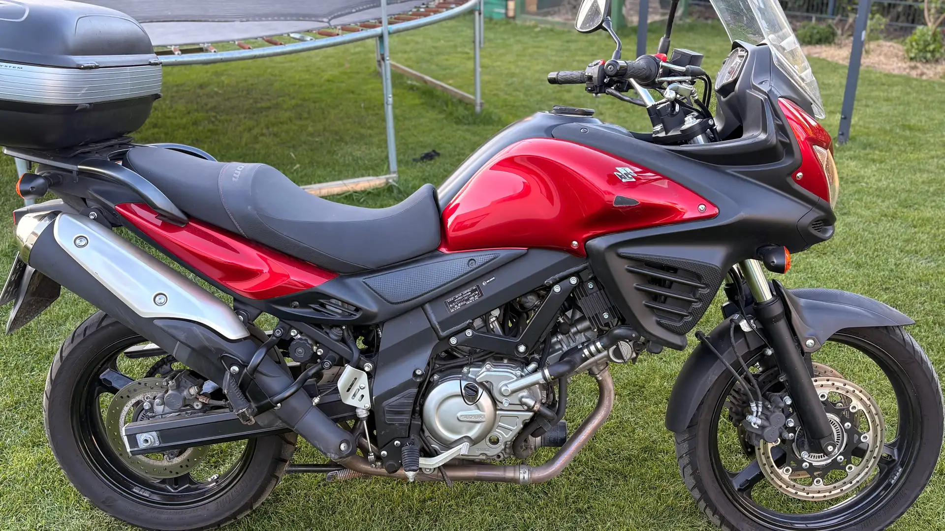 Suzuki V-Strom 650 Reiseenduro TOP. TOP. TOP. DL650A Roşu - 1