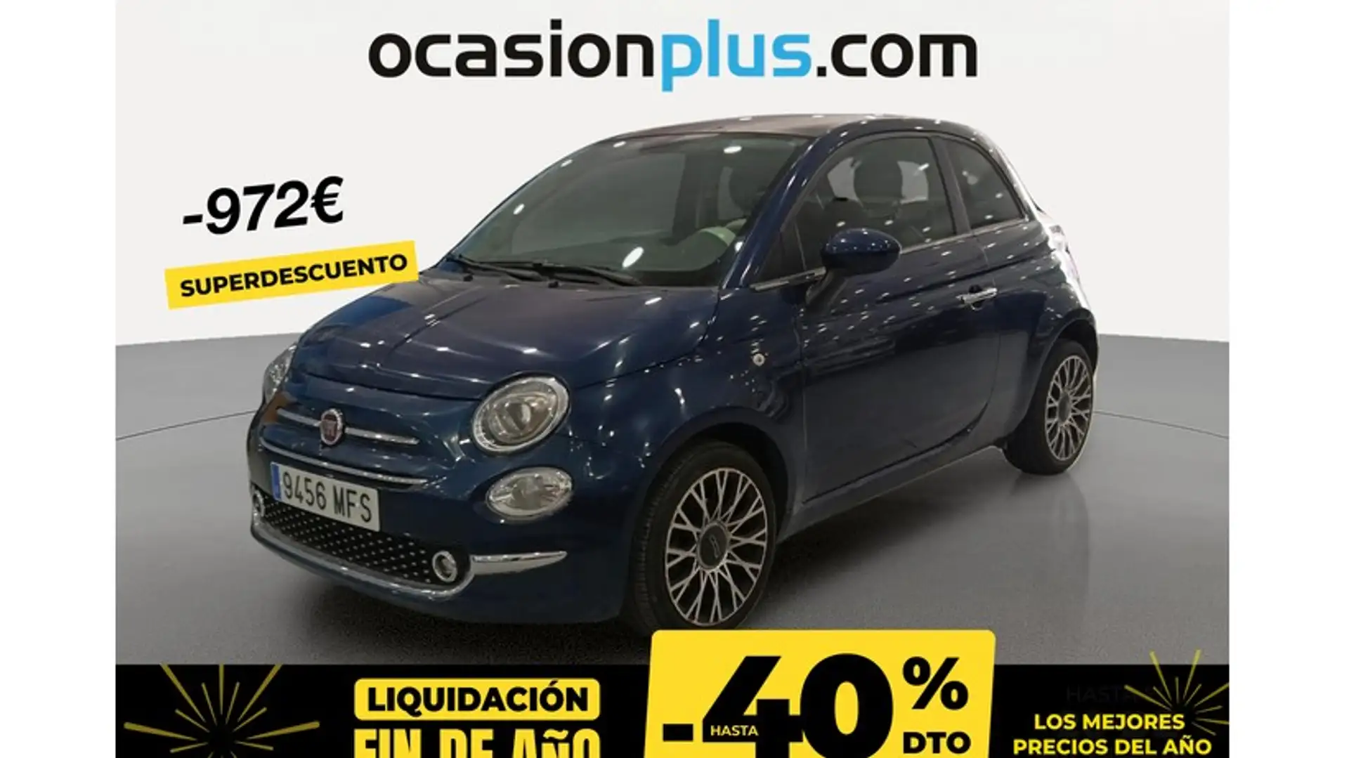 Fiat 500 1.0 Hybrid Dolcevita 52kW Blau - 1