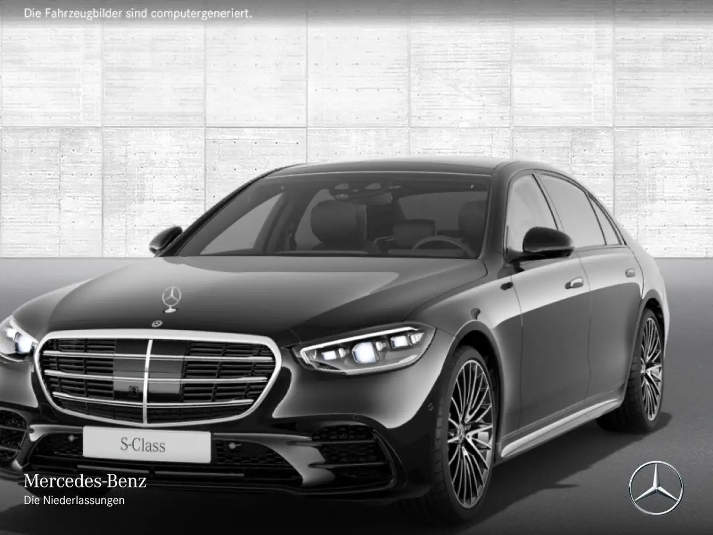 Mercedes-Benz S 500 L 4M AMG+NIGHT+PANO+360+MULTIBEAM+STHZG+21" Zwart - 2