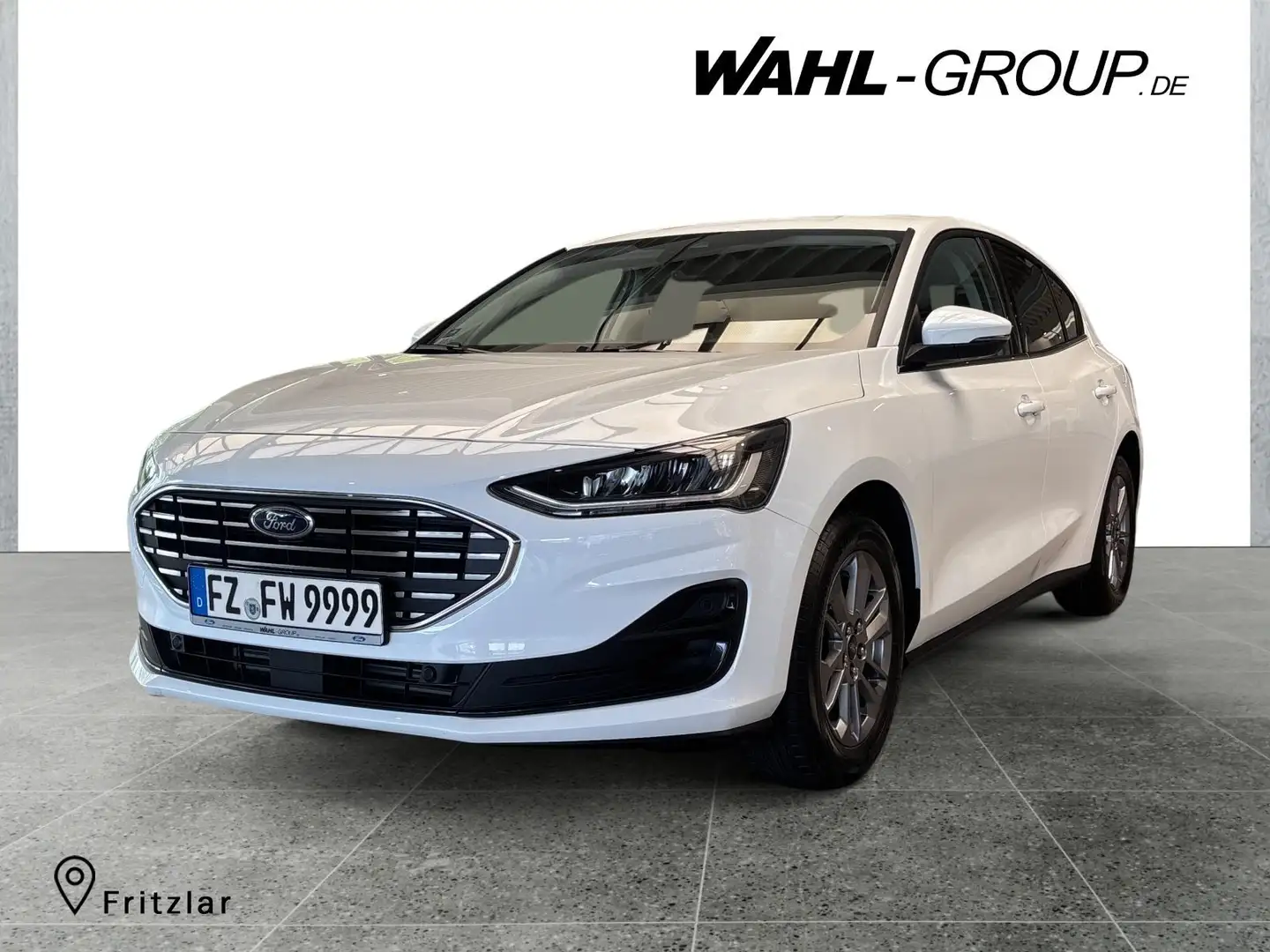 Ford Focus Lim. Titanium DAB LED Klimaaut. PDC Blanco - 1