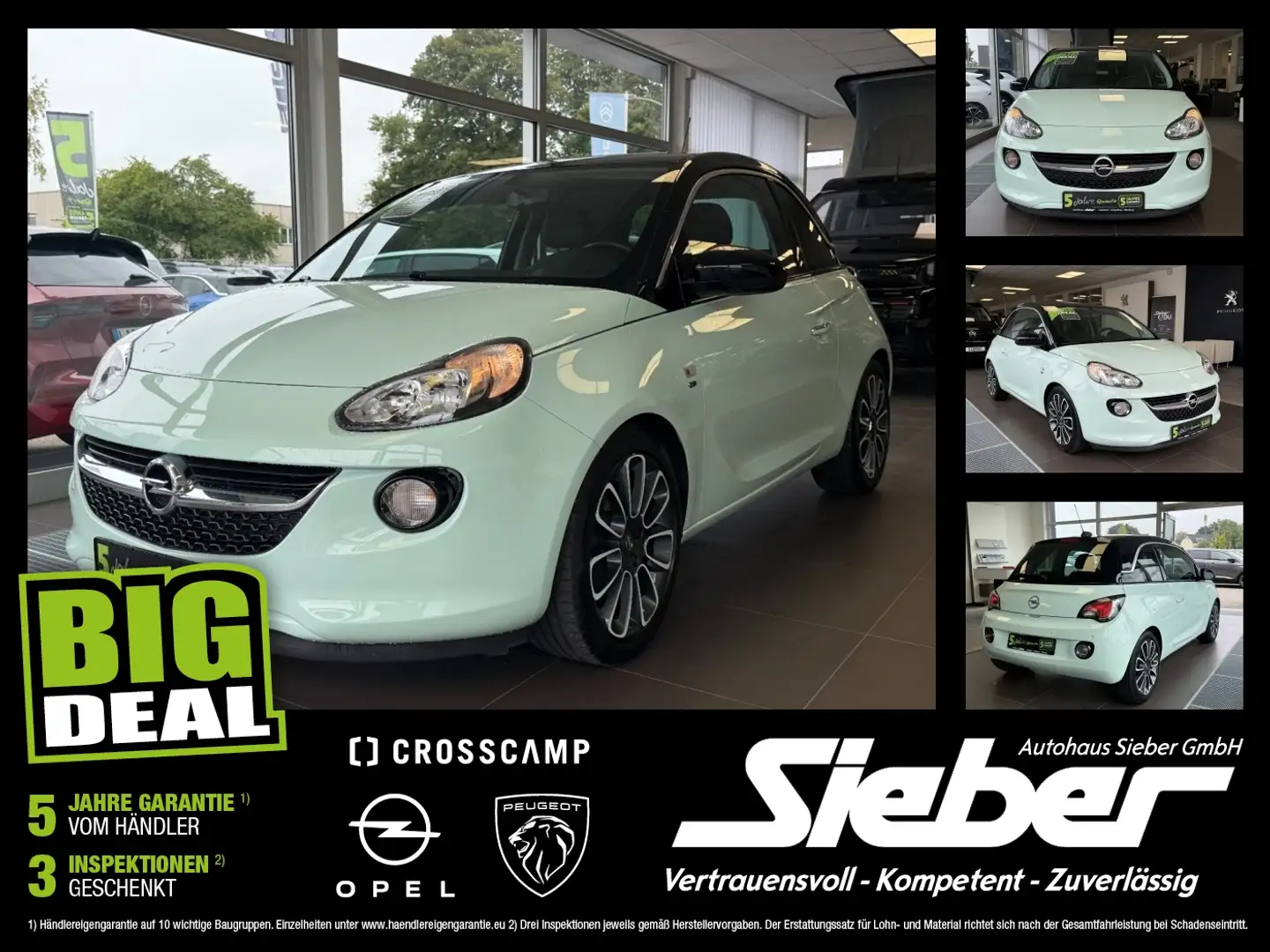 Opel Adam 1.4 Germanys next Topmodel Sitzhzg*PDC - 1