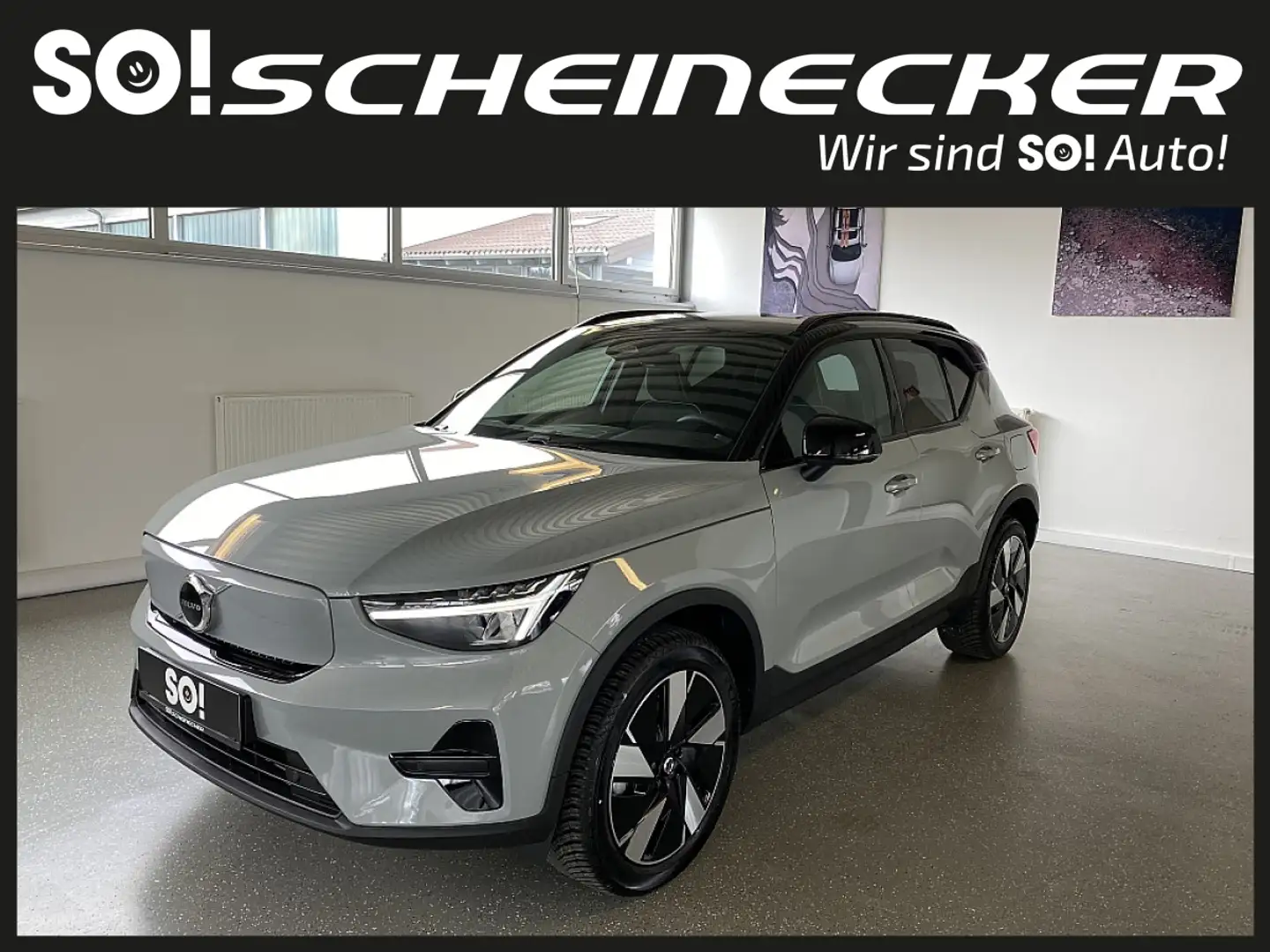 Volvo XC40 Recharge Pure Electric 82kWh Recharge Twin Plus Gris - 2