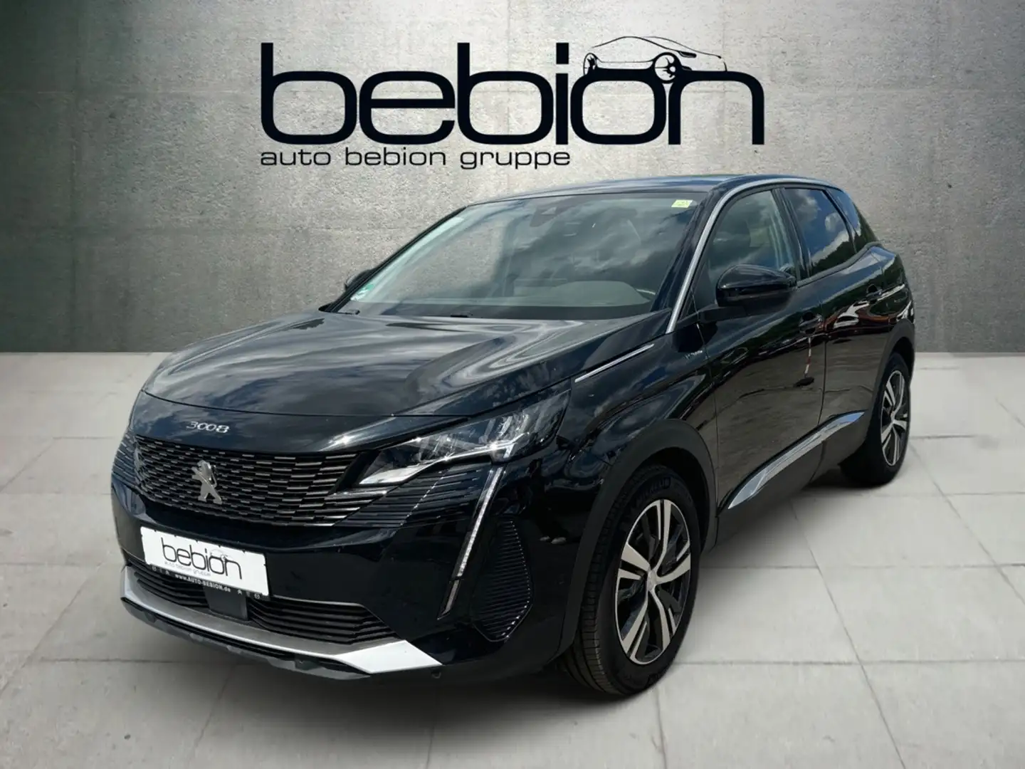 Peugeot 3008 1.6 Hybrid 225 (Plug-In) Allure Pack AHK Zwart - 1