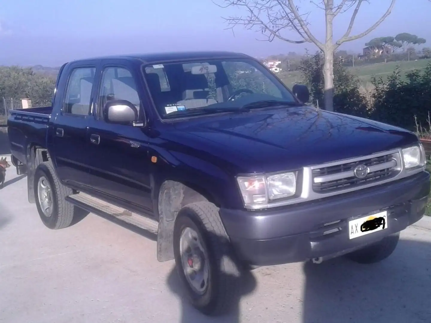Toyota Hilux Hilux 2.5 double cab DLX Bleu - 1