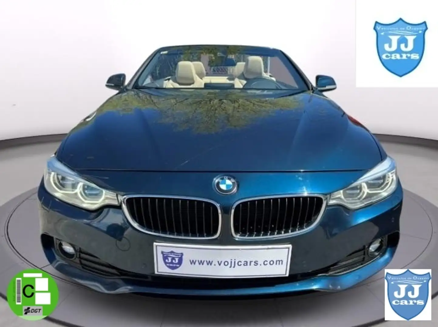 BMW 425 425dA Cabrio Luxury Bleu - 2