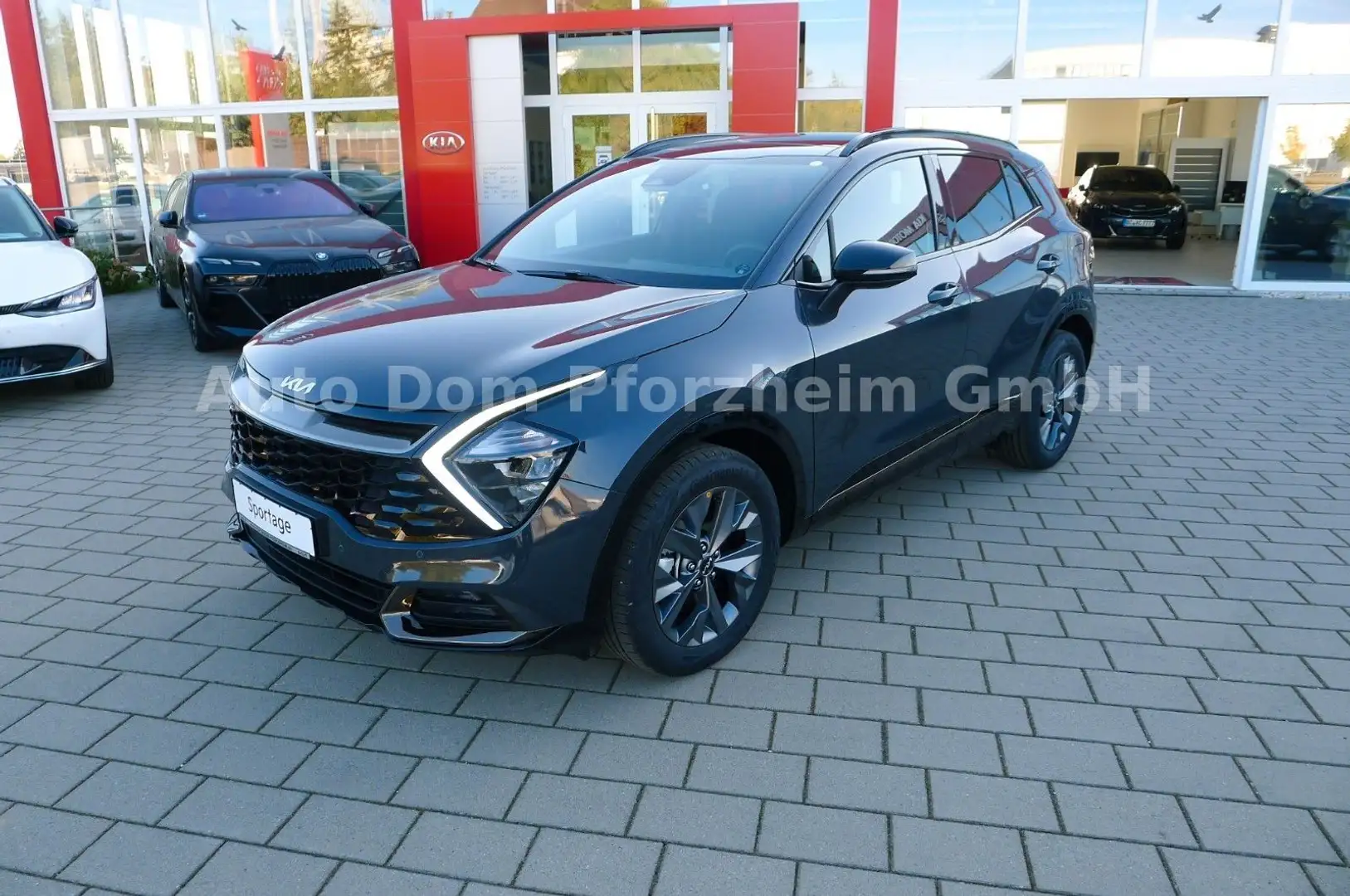 Kia Sportage 1.6 T-GDI  HEV Nightline  Edition/Pano Grau - 1