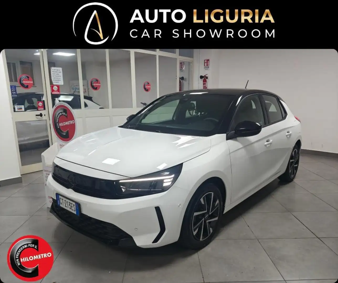 Opel Corsa 1.2 75cv GS MT5 Weiß - 1