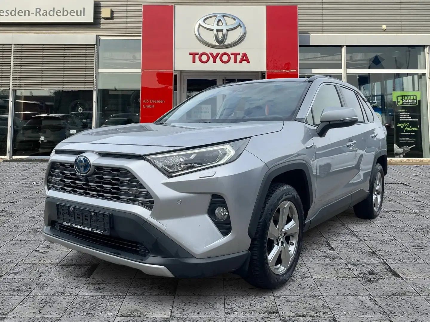 Toyota RAV 4 RAV4 2.5 Hybrid 4x4 Lounge Pano*Navi*4xSHZ*JBL Silber - 2