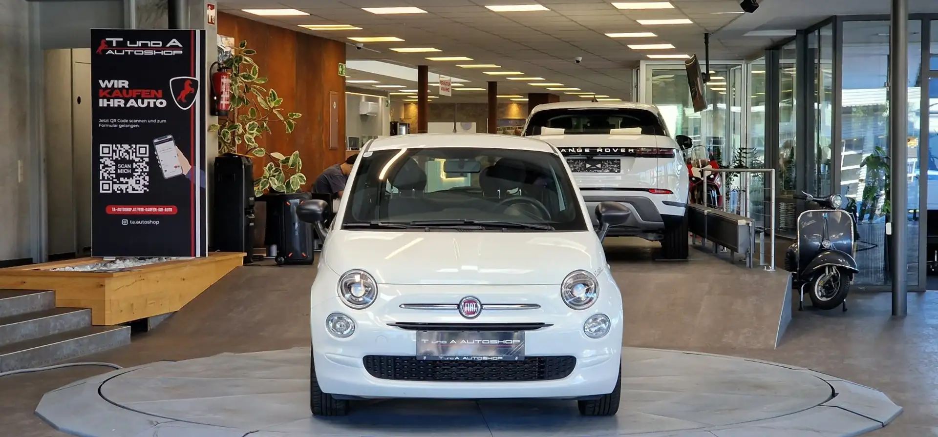 Fiat 500 FireFly Hybrid 70 *Tempomat*Bluetooth* Weiß - 2