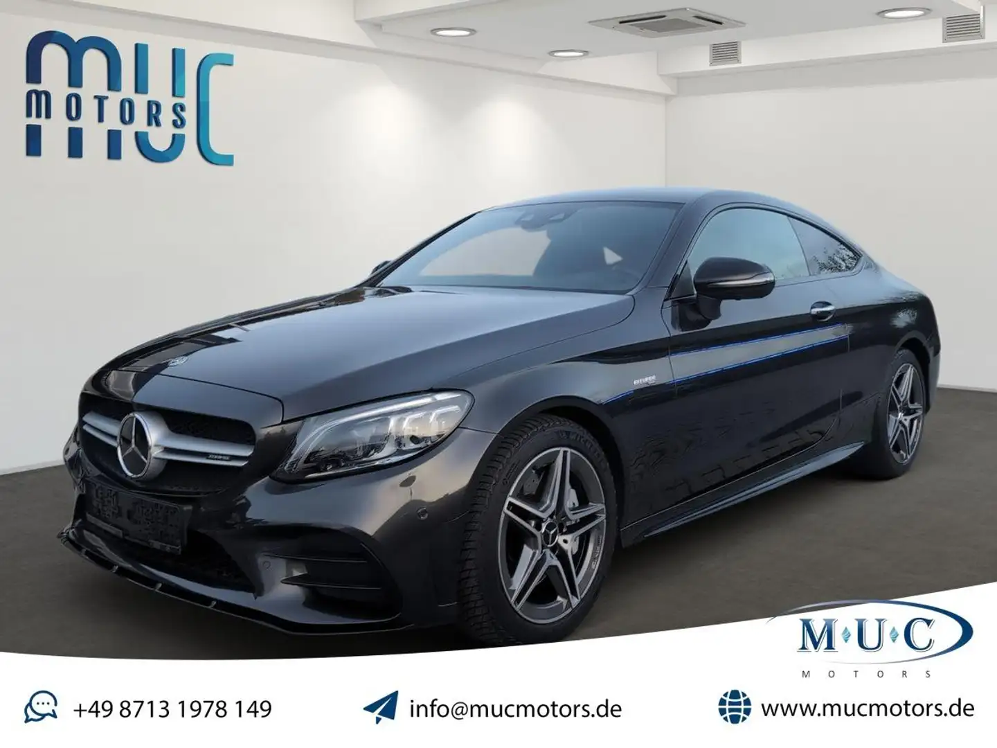 Mercedes-Benz C 43 AMG ~Perf.Sitze/Abgas/Lenkrad~Night~Burm Grau - 1
