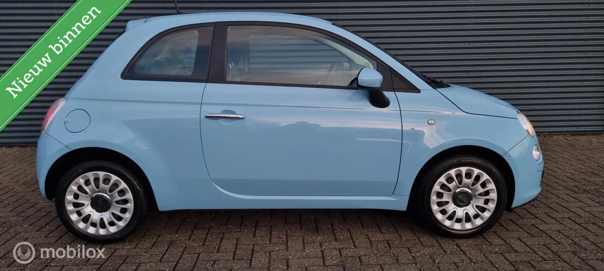 Fiat 500 1.0 TwinAir Pop Airco/Bluetooth Blauw - 2