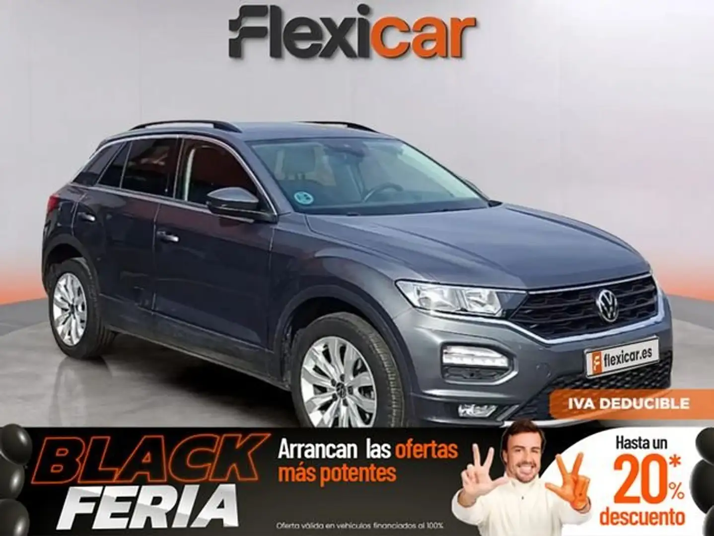 Volkswagen T-Roc 2.0TDI Advance DSG7 Gris - 1