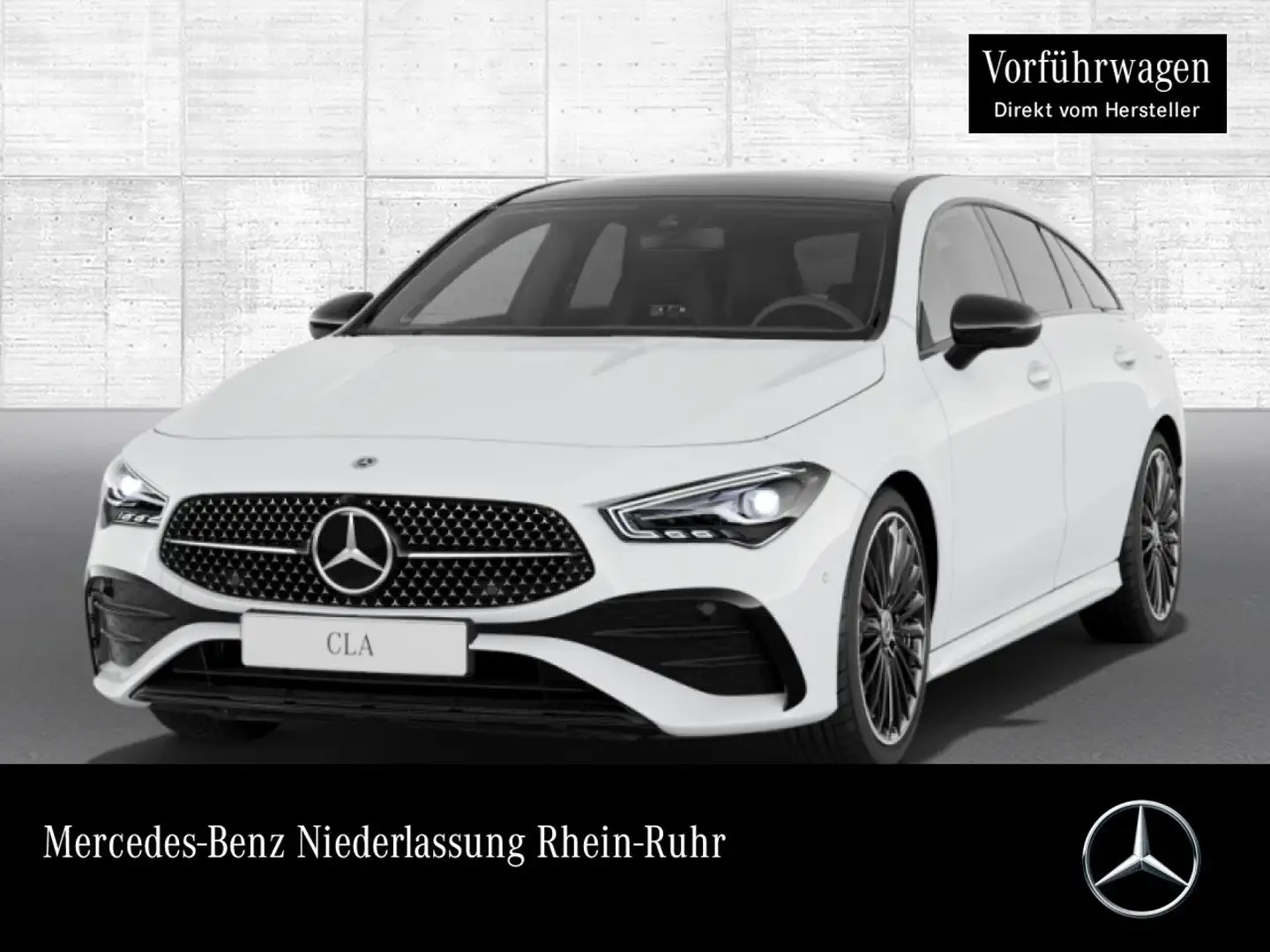 Mercedes-Benz CLA 180 AMG+NIGHT+PANO+AHK+LED+BURMESTER+KAMERA+7G Blanc - 1
