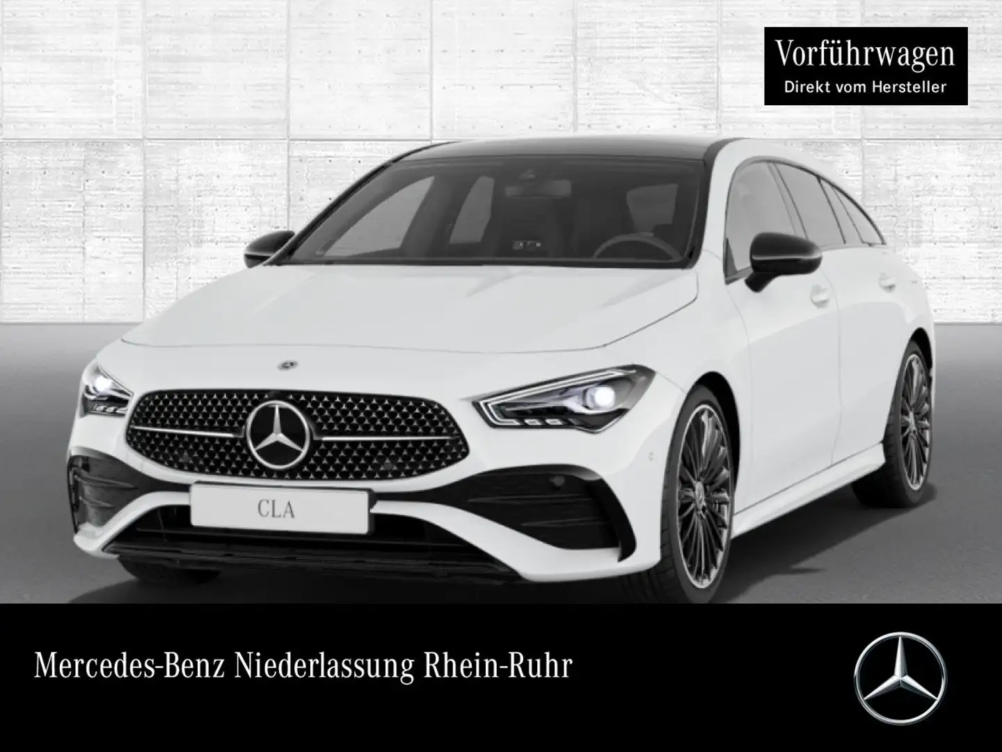 Mercedes-Benz CLA 180 AMG+NIGHT+PANO+AHK+LED+BURMESTER+KAMERA+7G White - 1