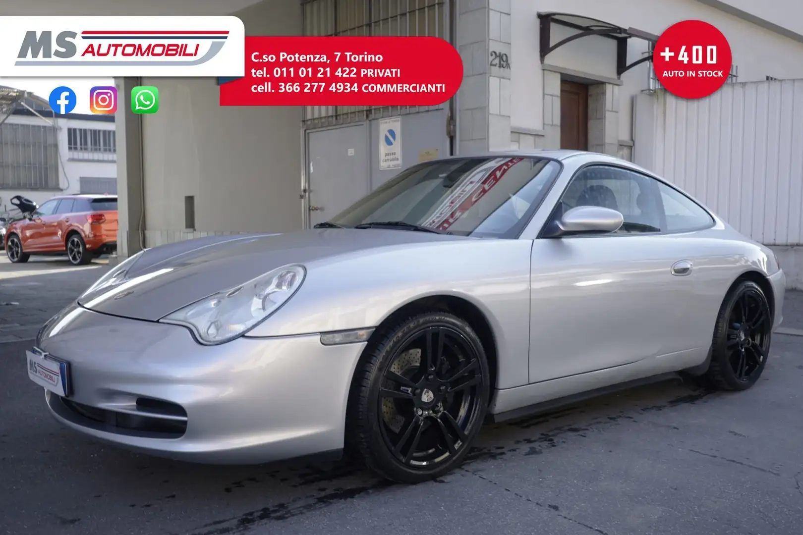 Porsche 996 235KW ANNO 2002 BENZINA Срібний - 1