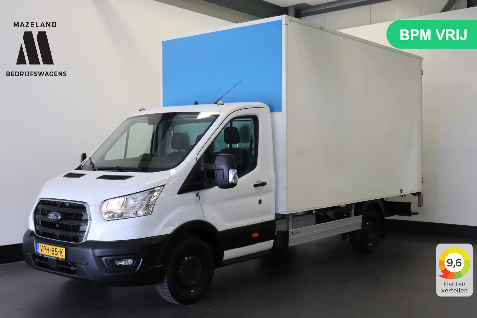 Ford Transit 2.0 TDCI 130PK L4 Bakwagen EURO 6 - Airco - Cruise Wit - 1