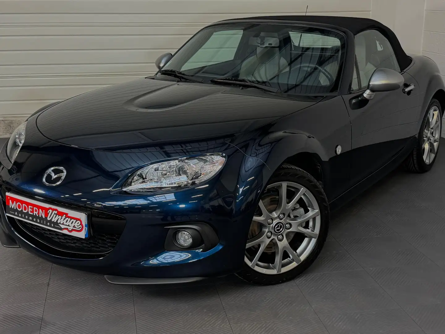 Mazda MX-5 MX5 1.8 MZR Elegance Cuir Bleu - 1