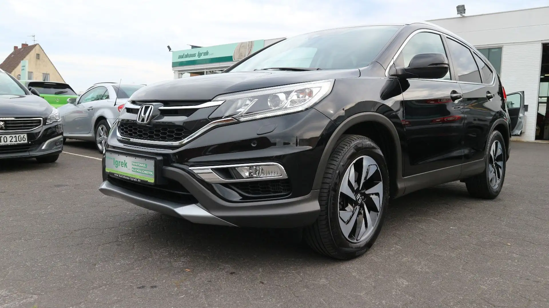 Honda CR-V 1.6 i-DTEC 4WD Lifestyle Automatik Schwarz - 2