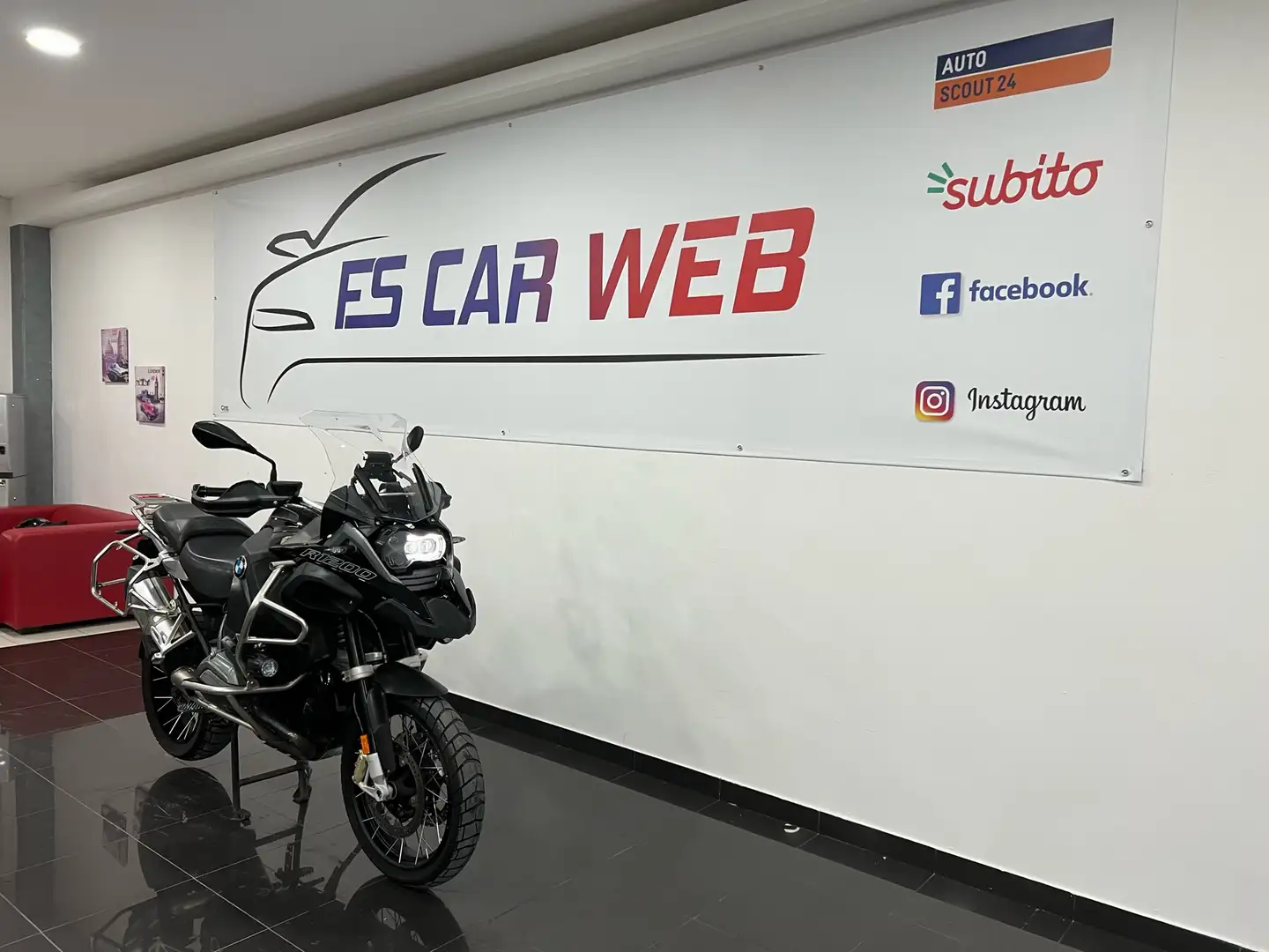 BMW R 1200 GS Adventure TRIPLE BLACK 125 cv Nero - 1
