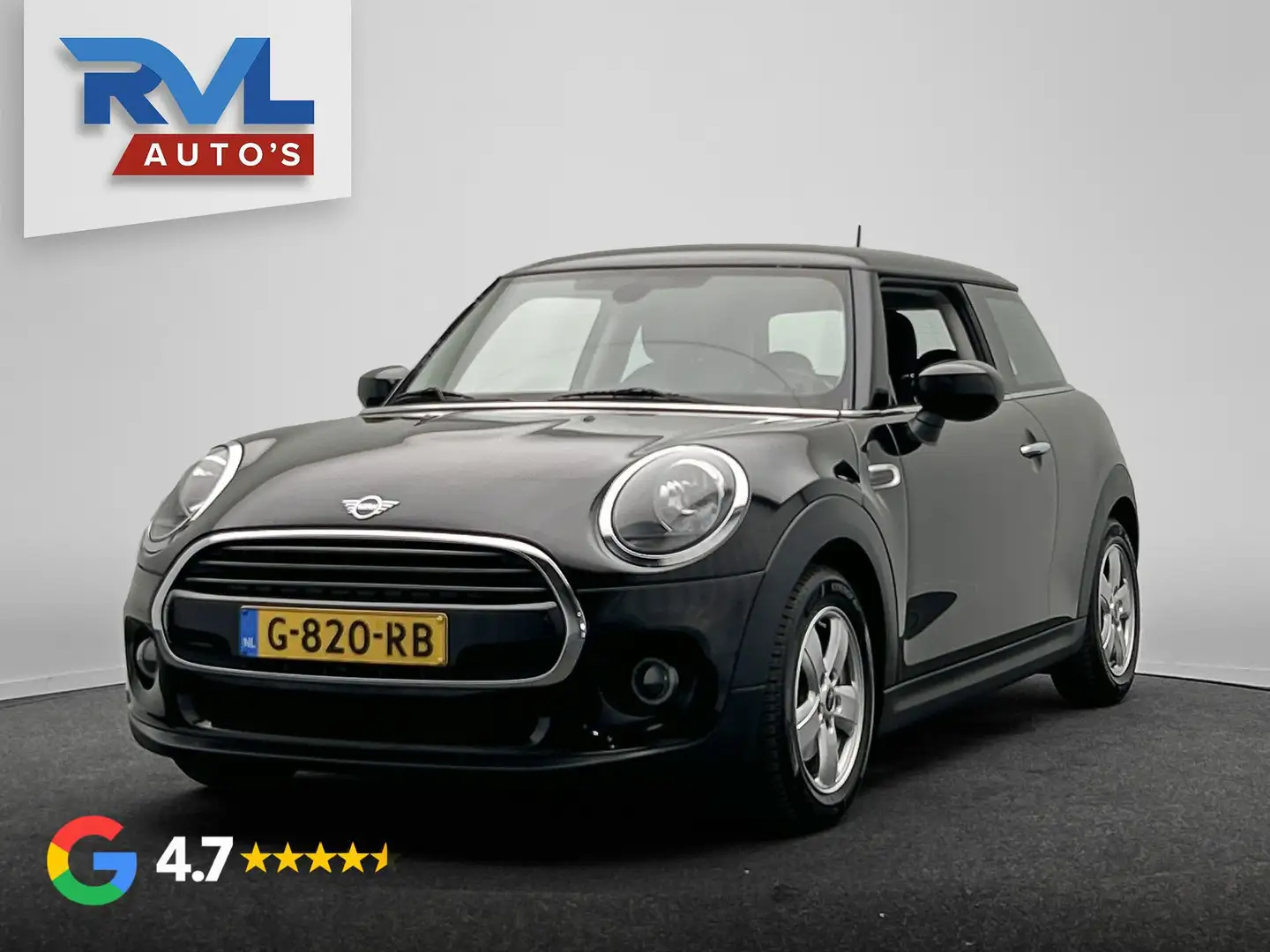 MINI Cooper 3-Deurs 1.5 | Origineel NL | Navigatie | Cruise/Co Zwart - 1