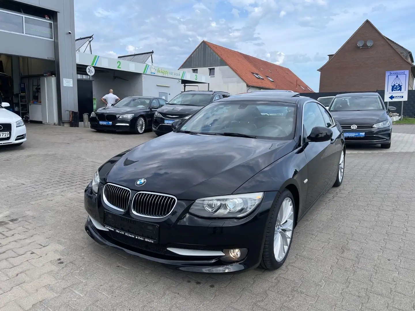 BMW 335 i Coupe*XENON*PDC*M-PAKET*AHK*SHZ Schwarz - 1