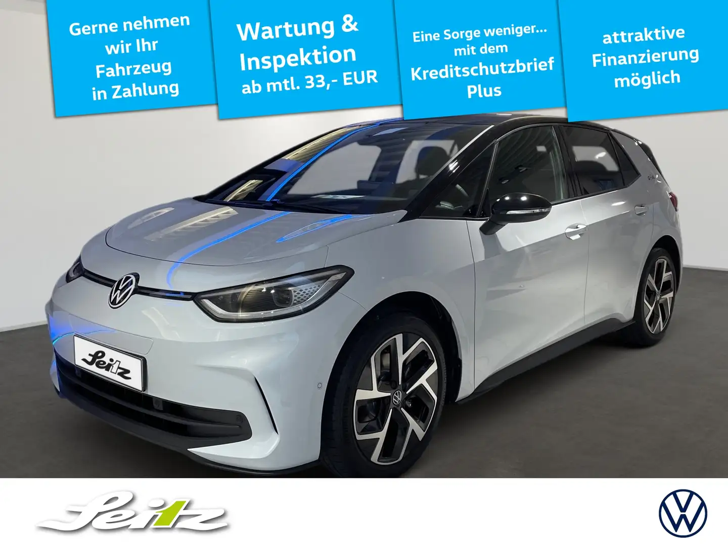 Volkswagen ID.3 Pro Goal *NAVI*KAMERA*SITZH*MATRIX* Blanc - 1