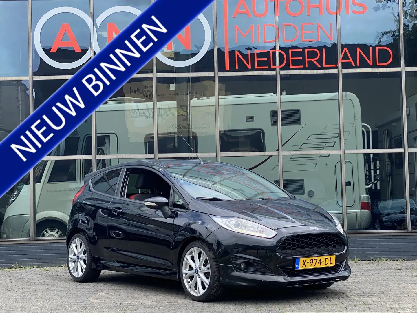 Ford Fiesta 1.0 EcoBoost Titanium Airco elektrische ramen Czarny - 1