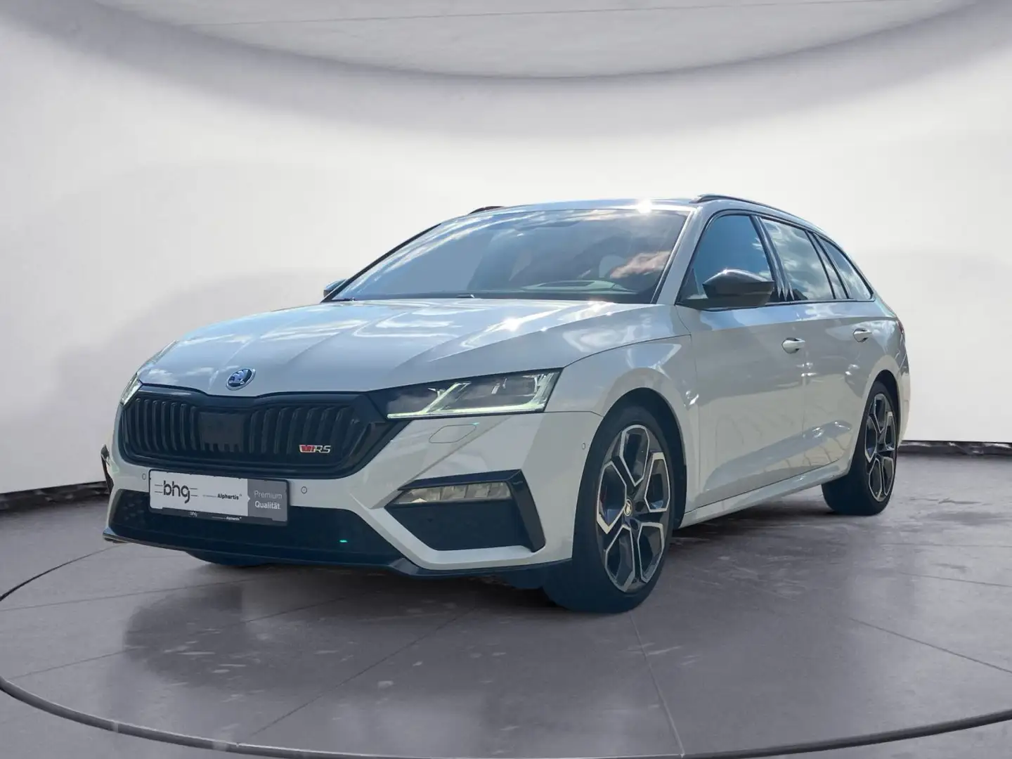 Skoda Octavia Combi 2.0 TDI DSG RS 4x4 Blanc - 2