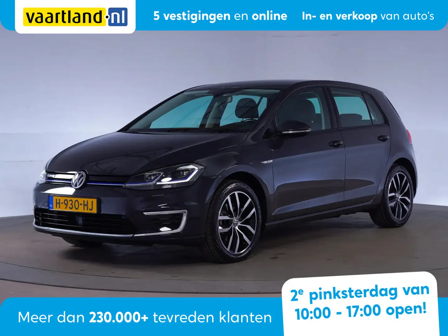Volkswagen e-Golf E-DITION [ LED Navi Adapt.cruise ] Grijs - 1